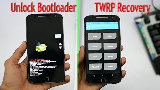 Moto G4G4 plus  Unlock Bootloader amp Install Twrp Recovery [upl. by Iny]