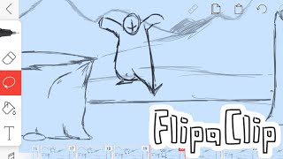 Flipaclip tutorial  Animate bear jump in flipaclip [upl. by Oneil]