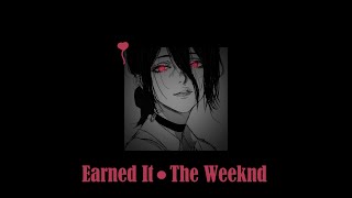 Earned It  The Weeknd  slowed  reverb [upl. by Orgalim]