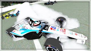 INDYCAR ON RESTRICTOR PLATES  NASCAR Racing 2003 Season [upl. by Nylesoy]