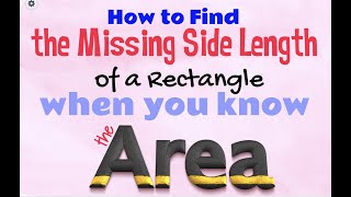 Find area amp perimeter of rectangles in the coordinate system [upl. by Christean]