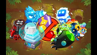 BTD6  Logs CHIMPS Round 200 with only 6 Towers [upl. by Dorcy]