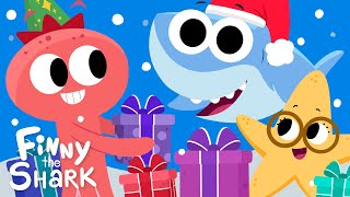 Merry Christmas Finny  Finny The Shark  Cartoon For Kids [upl. by Sand]