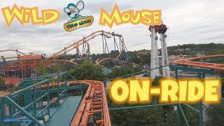 Wild Mouse Onride Front Seat HD POV Dorney Park [upl. by Htidra]