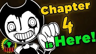 Hello BENDY Goodbye ANGEL  Bendy And The Ink Machine Chapter 4 [upl. by Hillyer]