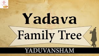 Yaduvansham aka Yadavas Family Tree  Yadukul [upl. by Eatton]