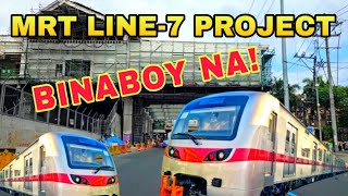 MRT Line7 Project ang dami ng GRAFFITIFull Update from Quezon CitySan Jose del Monte Bulacan [upl. by Noneek]