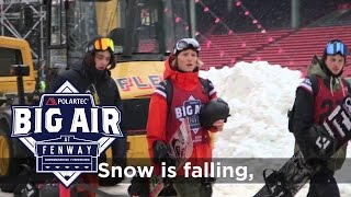 Polartec Big Air at Fenway Practice Was Big Bad and Wicked Boston [upl. by Scotti]