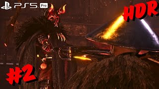 Nioh 2 Remastered PS5 PRO Gameplay part 2 4K HDR [upl. by Cnut]