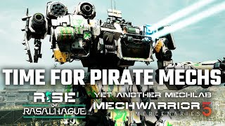 Lets get a Corsair  Mechwarrior 5 Mercenaries Modded  YAML  Rise of Rasalhague 62 [upl. by Ahsatin]