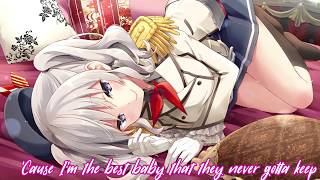 Nightcore  Exs amp Ohs  Lyrics [upl. by Jermain]