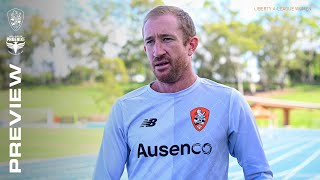 ALW R11 Preview Alex Smith  Brisbane Roar v Wellington Phoenix [upl. by Mandi145]