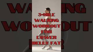 Walking exercise for weight loss 3 mile intense lower belly fat walking working [upl. by Amej]