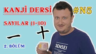 Kanji N5 2 Bölüm  110 Arası Sayılar [upl. by Johnsten]