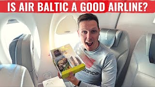 Review AIR BALTICs A220 Economy Class to Munich [upl. by Iem]