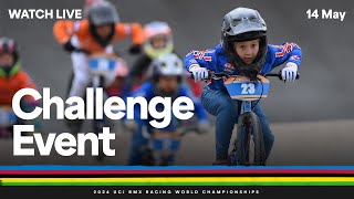 LIVE  Day Three Challenge Event  2024 UCI BMX Racing World Championships [upl. by Ssidnak]