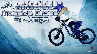 Massive Drops amp Jumps  Insane Seeds Ep 1  Descenders [upl. by Hgielrac]