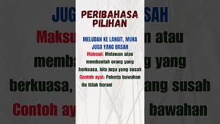 PART 208  Peribahasa pilihan dan Maksud  JenisJenis Peribahasa [upl. by Naot]