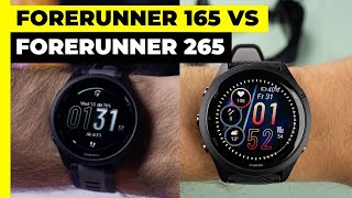 Garmin Forerunner 165 vs Forerunner 265 Qual Devo Escolher [upl. by Natsyrk]