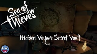 Sea of Thieves  Maiden Voyage Secret Vault Key Location  Vault  25K Gold  200 Doubloons [upl. by Niran505]