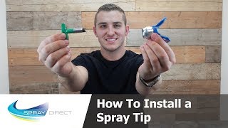 How to install a Spray Tip [upl. by Ichabod]