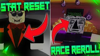 HOW TO GET FREE STAT RESET amp CHANGE RACE NPC LOCATIONS  BLOX PIECE UPDATE 8  ROBLOX [upl. by Juana453]