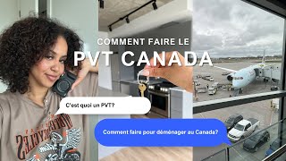 COMMENT FAIRE UN PVT POUR LE CANADA 🇨🇦 ❤️ [upl. by Dumah]