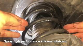 Eliminate strut suspension creaks and squeaks [upl. by Katzir]