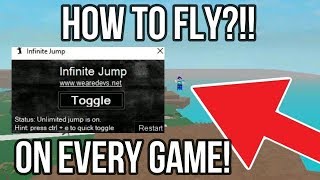 RobloxHow to FLY Learn in 1 minute [upl. by Ahsimed740]