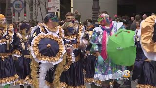 Mummers Strut Through City For 119th Annual New Years Day Parade [upl. by Cresida]