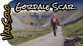 Gordale scar and Malham cove Walk with VanSolo [upl. by Ainotal]