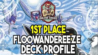 YuGiOh 1st Place Floowandereeze Deck Profile  December 2022 [upl. by Lula]