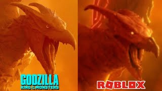 Titanus Rodan 2019 Movie Vs Kaiju Universe References  Roblox Kaiju Universe [upl. by Ogren504]