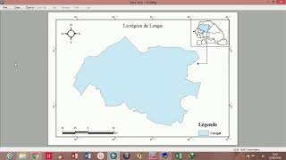 Carte de localisation sur ArcGIS [upl. by Htor]