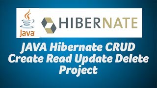 JAVA Hibernate CRUD Create Read Update Delete Project [upl. by Eisteb]