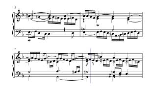 BWV 940 – Johann Sebastian Bach Prelude in D minor Sheet music  Partition [upl. by Allimrac]