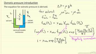 Osmotic Pressure Introduction [upl. by Vins]