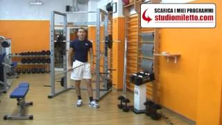 Front Squat con Bilanciere Tutorial [upl. by Emelina353]