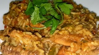 Trinidadian Chicken Pelau [upl. by Epp]