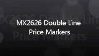 Price Labeller MX2616 Double line [upl. by Nosyrb952]