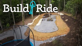 Building a backyard MTB pumptrack for my kids [upl. by Hama]