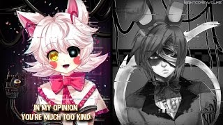 ✧Nightcore  Just gold Switching Vocals lyrics  FNAF [upl. by Akila]