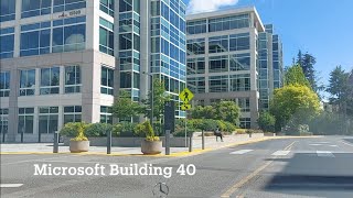 Microsoft Redmond Campus Tour 2022 [upl. by Eiduam]