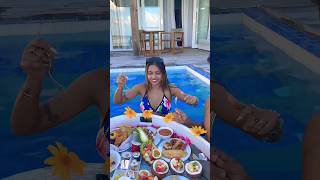 Maldives Me Kiya Protein Breakfast 😍ytshorts sonadey mukulsona funny shorts youtubeshorts yt [upl. by Ihcekn]