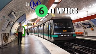 MP89CC LIGNE 6 RATP  METRO DE PARIS [upl. by Oleta]