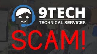 9TECHTSCOM TECHNICAL SUPPORT SCAM [upl. by Vaughn]