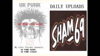 SHAM 69  3379 Paris Theatre London  UK PUNK LIVE AUDIO [upl. by Llehcam127]