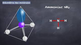 Première spécialité Physique Chimie  Géométrie des molécules  Polarité [upl. by Alrick]