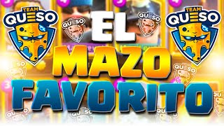 El mazo favorito de TEAM QUESO EN LAS FINALES DEL MUNDO DE CLASH ROYALE [upl. by Joellyn707]