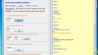 LockUnlock SIM card using ATCPIN command [upl. by Arnaud]